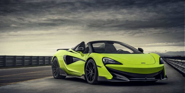 McLaren 600LT Spider. Photo courtesy of McLaren Automotive