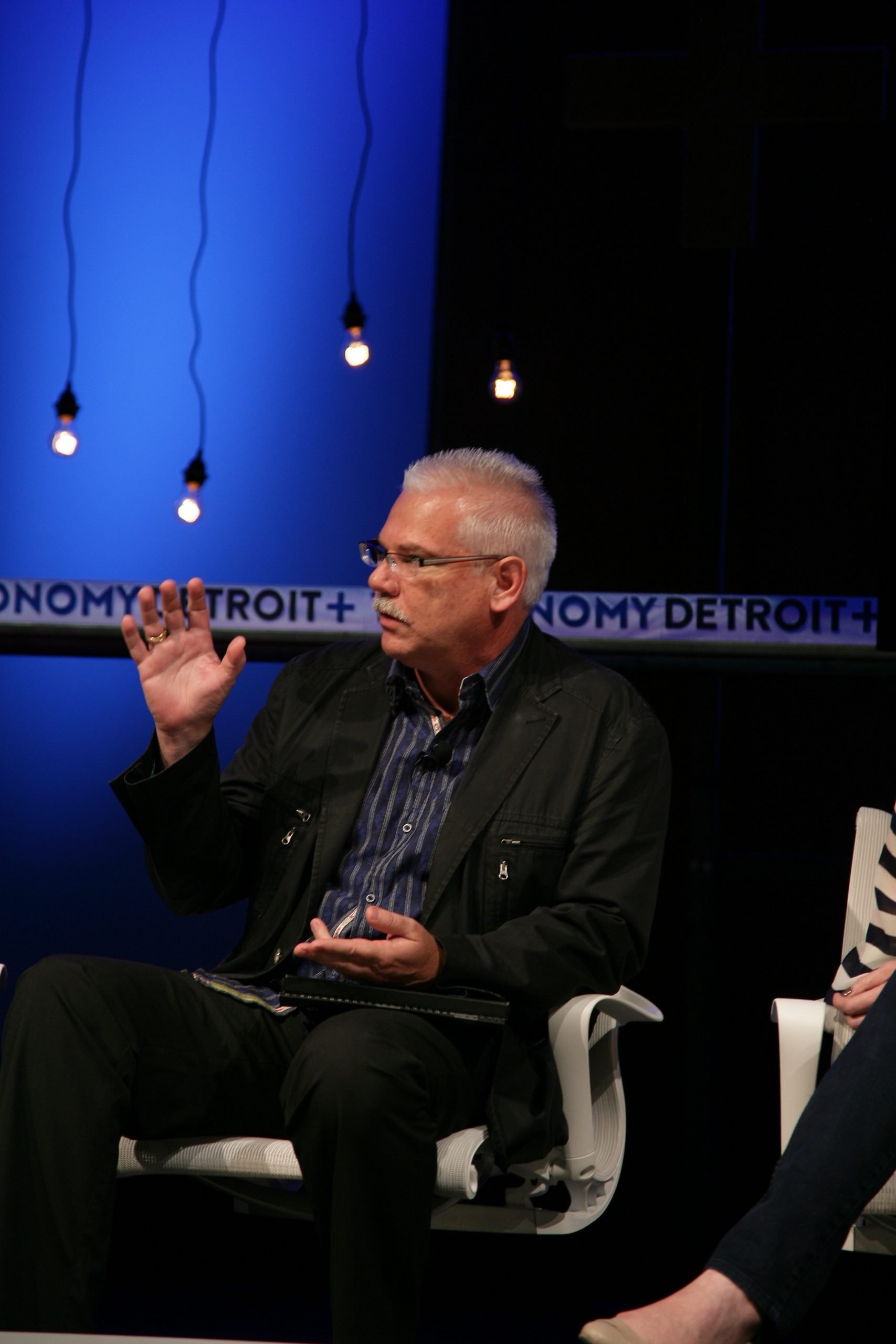 TechShop CEO Mark Hatch speaks at Techonomy Detroit 2012.