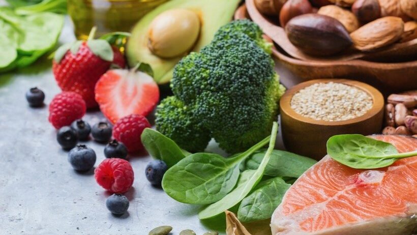 Selection Of Healthy Foods