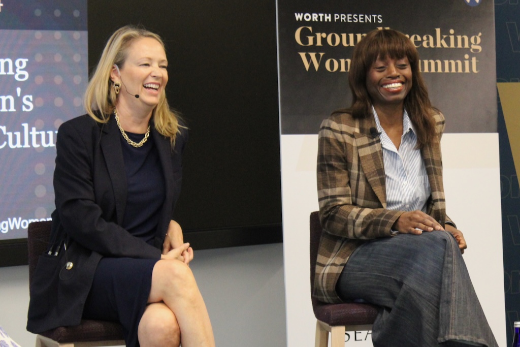 Jennifer Justice and Dee Poku