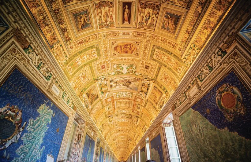 Italy, The Vatican, Gallery of Maps