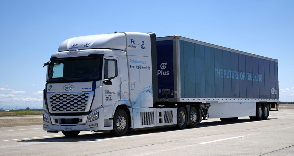 p truck fuel cell electric
