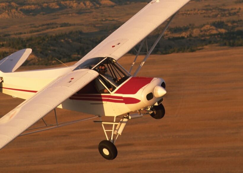 Airplane in flight