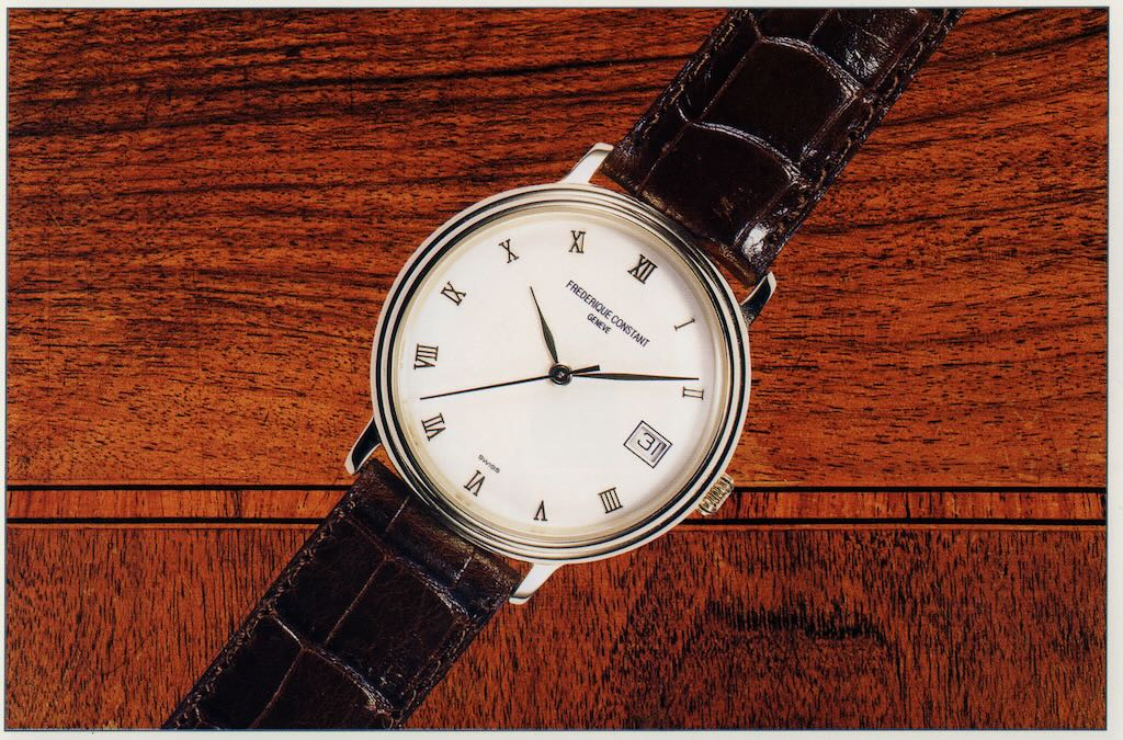 Frederique Constant 1st Slimline Watch Steel 1992