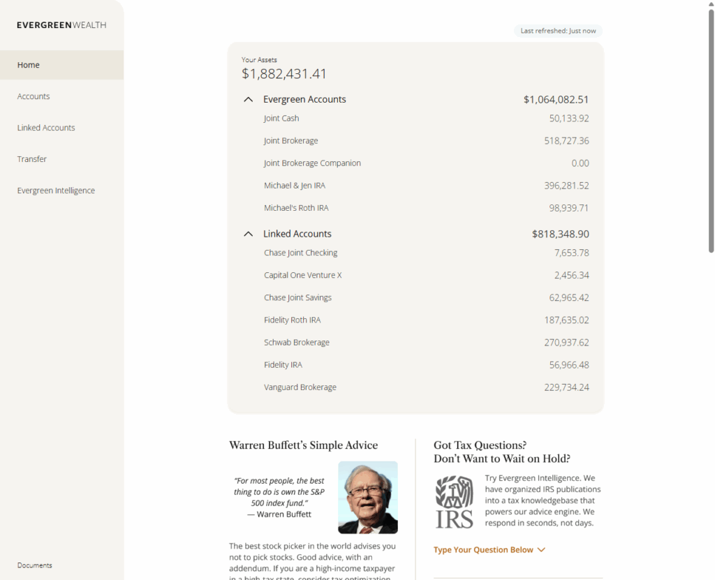 Evergreen Screenshot