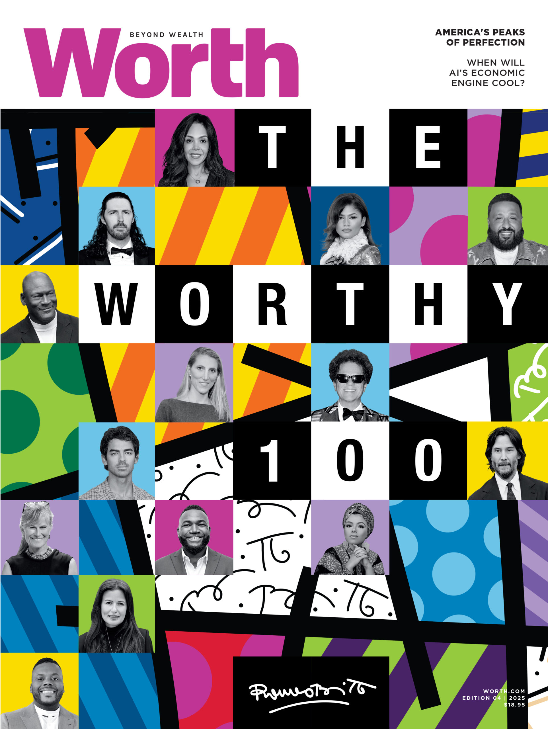 Sample page from a magazine edition