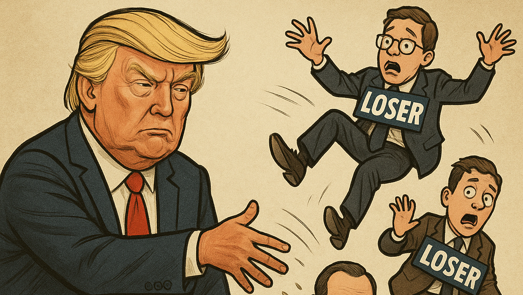 Trump Tosses Losers ()