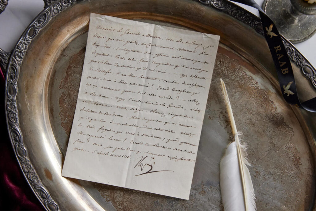 Letter Signed by Napoleon