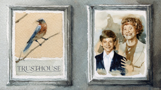 FramedArt Bird Grandma w TH