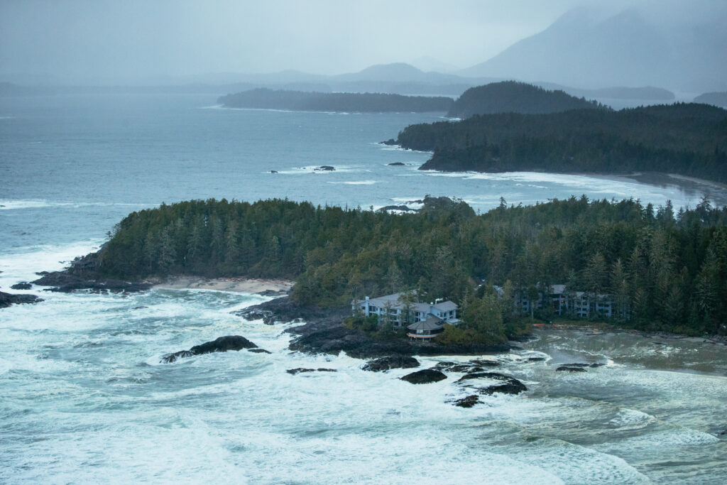 Winter Storm Watching Wickaninnish Inn Aerial Storm Jeremy Koreski April